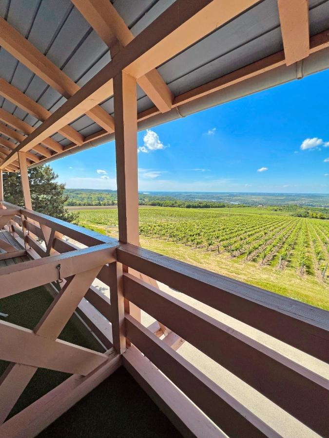 Hilltop Borbirtok & Etterem Hotel Neszmely Bagian luar foto